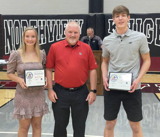 High School Sports Fowler Maurer Presented With Fca S Character Counts Award 3 23 22 Brazil Times